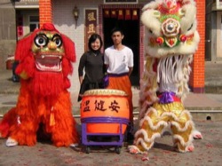 擔水坑村祠堂新春團拜 2006 