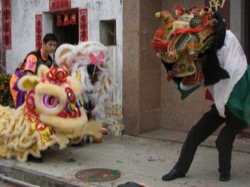 擔水坑村新春團拜 2007 