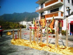 擔水坑村開年新春團拜 2011 