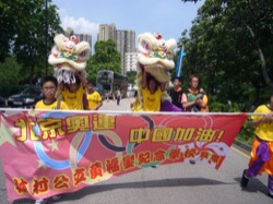 大埔區迎奧運大巡遊 